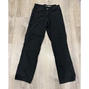 Carhartt Relaxed Fit Canvas 6 Pocket Work Pant Black 32”X34” Read!